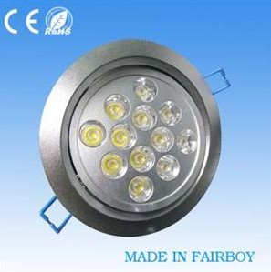12*1W led ceiling light --light supplier