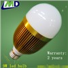 2011 new design e27 led bulb light 9w