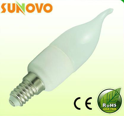 2.5 Watt Candle LED Bulb