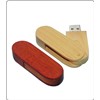 2GB Gift Swivel Wood USB Flash Drives