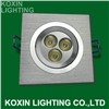 3*1W High Power LED Ceiling Light (Square Shape)