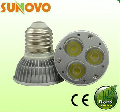 3x1w E27 LED Light