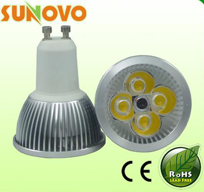 4x1W GU10 LED Lamp