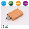 Book Shaped Wooden Flash Memory Mass Storage