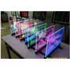 fluorescent Acrylic LED sign board with digital remote 40x30cm