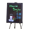 Fluorescent Glass Led writing Sign S860