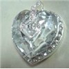Gold Heart shaped OEM Diamond USB Flash Drive