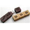 Mahjong Titans Shaped Wood USB Flash Driver
