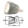 MR16 LED Lamp Bulb 3*1W (HBC003WDLM16)