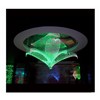 Optical Fiber Chandelier Crystal Light for Hotel Ceiling