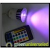 RGB MR16 5W 12V LED RGB Flash Light+ 1 Remote
