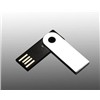 Slim Metal Swivel USB Flash Memory