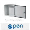 TB hinges with lock system