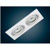 White modern grille spotlighting  DS-02/DM-02