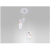 white simple wood light