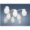 White special modern aluminum glass light