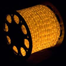 Yellow LED Rope Light
